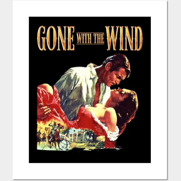 Gone with the Wind V3 Wall Art by Hoang Bich